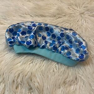 Blue Patterned Hair Cover